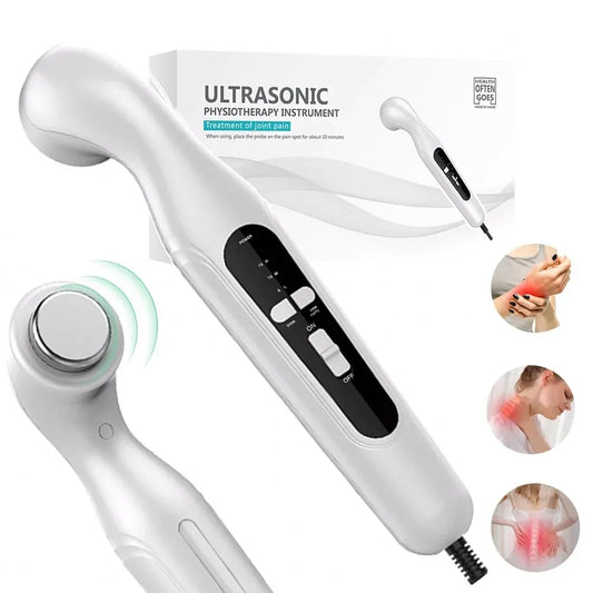 Dispositivo de Ultrasonidos para Alivio del Dolor y Fisioterapia