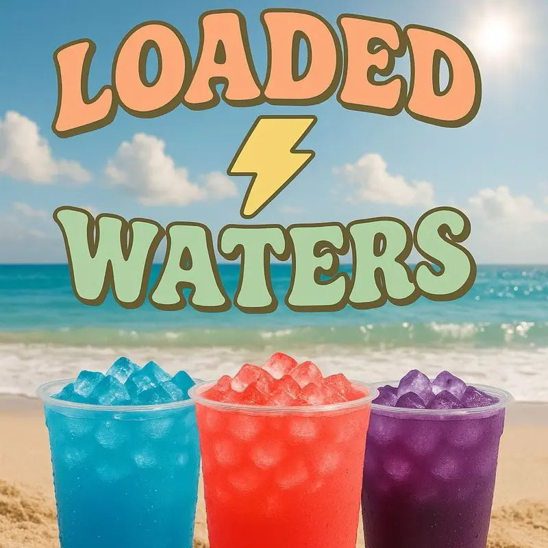 Loaded Water-Viral – Single Packet | 32 oz Sugar-Free Caffeinated Beverage Powder Mix | Made in the USA | Easy to Prepare