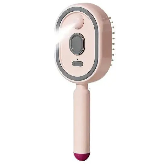 Electric Spray Airbag Massage Comb Essential Oil Atomization Care Self-Cleaning Anti-Static Hair Wrap Smooth Hair Comb