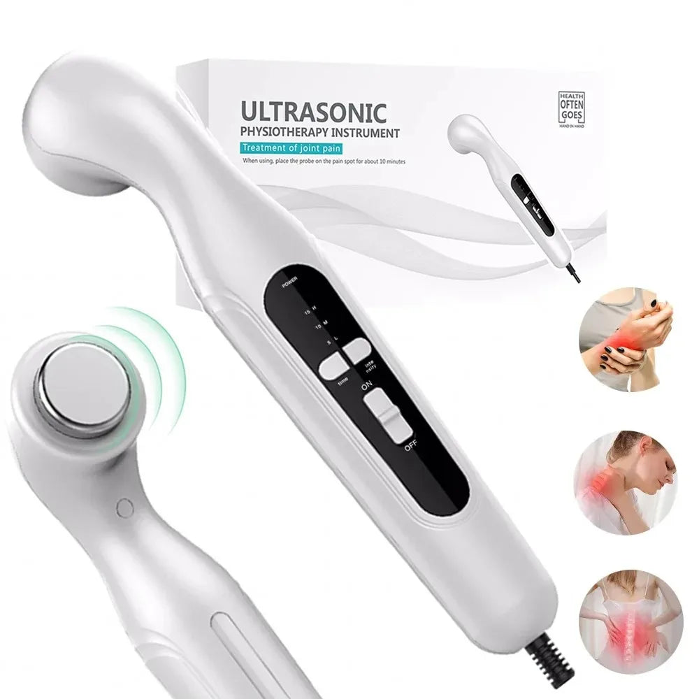Dispositivo de Ultrasonidos para Alivio del Dolor y Fisioterapia