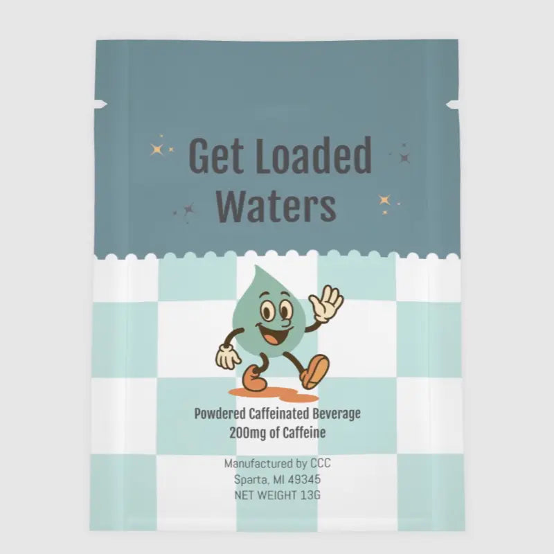 Loaded Water-Viral – Single Packet | 32 oz Sugar-Free Caffeinated Beverage Powder Mix | Made in the USA | Easy to Prepare