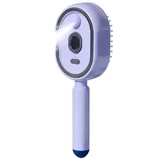 Electric Spray Airbag Massage Comb Essential Oil Atomization Care Self-Cleaning Anti-Static Hair Wrap Smooth Hair Comb