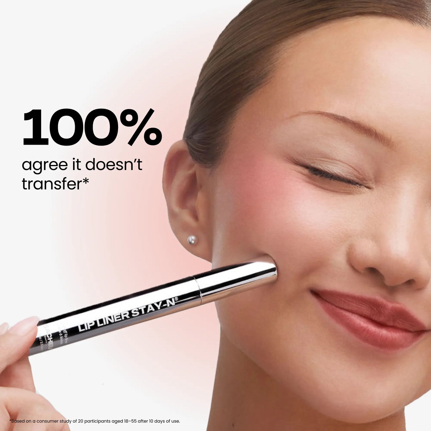 Sacheu STAY-N Peel-Off Lip Liner Stain - Long-Lasting Formula with Hyaluronic Acid & Vitamin E for All-Day Wear - 0.12 Fl Oz / 3.5 Ml